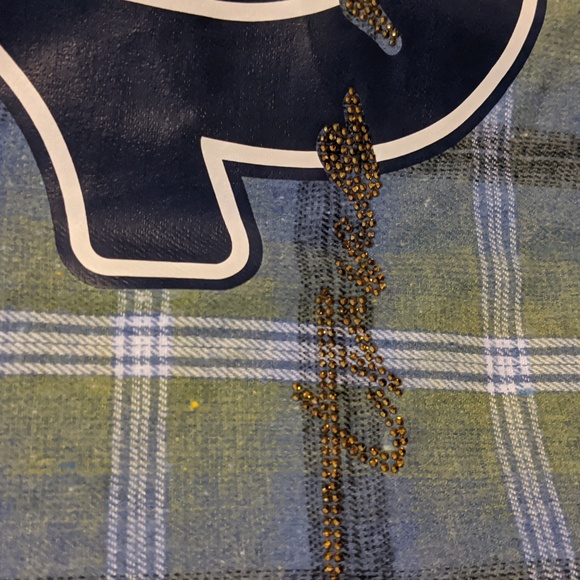 NWT True Religion HS Brushed Flannel Womens Button Up Long Sleeve Iris Medium - Picture 10 of 11